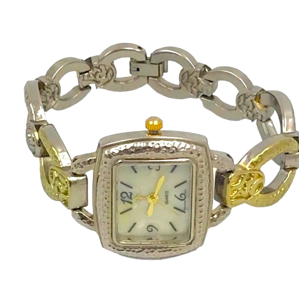 Fleur-de-Lis ⚜️ Art Deco Quartz Bracelet Watch